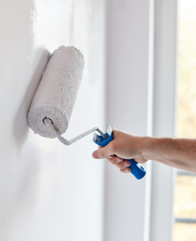 interior painting in a residential home